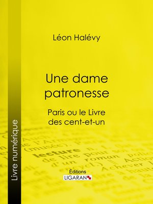 cover image of Une dame patronesse